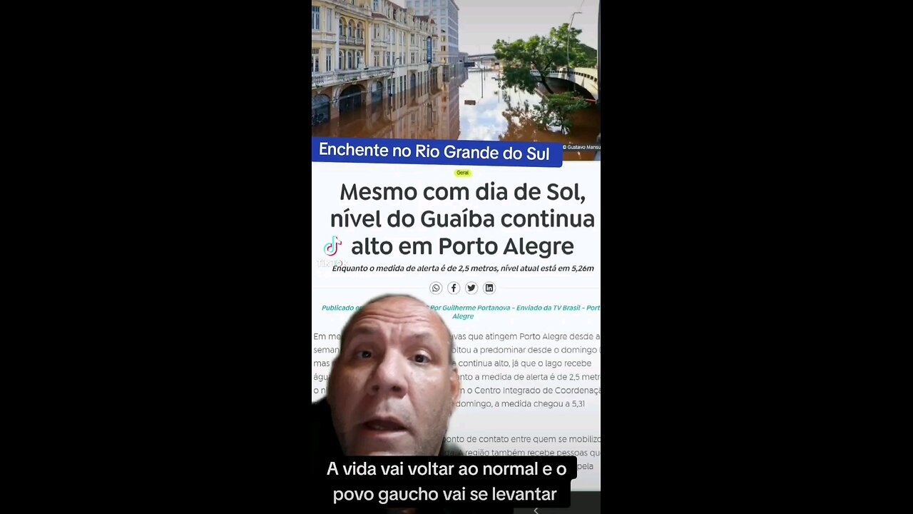 acertamos a profecia sobre enchente no Rio Grande do Sul