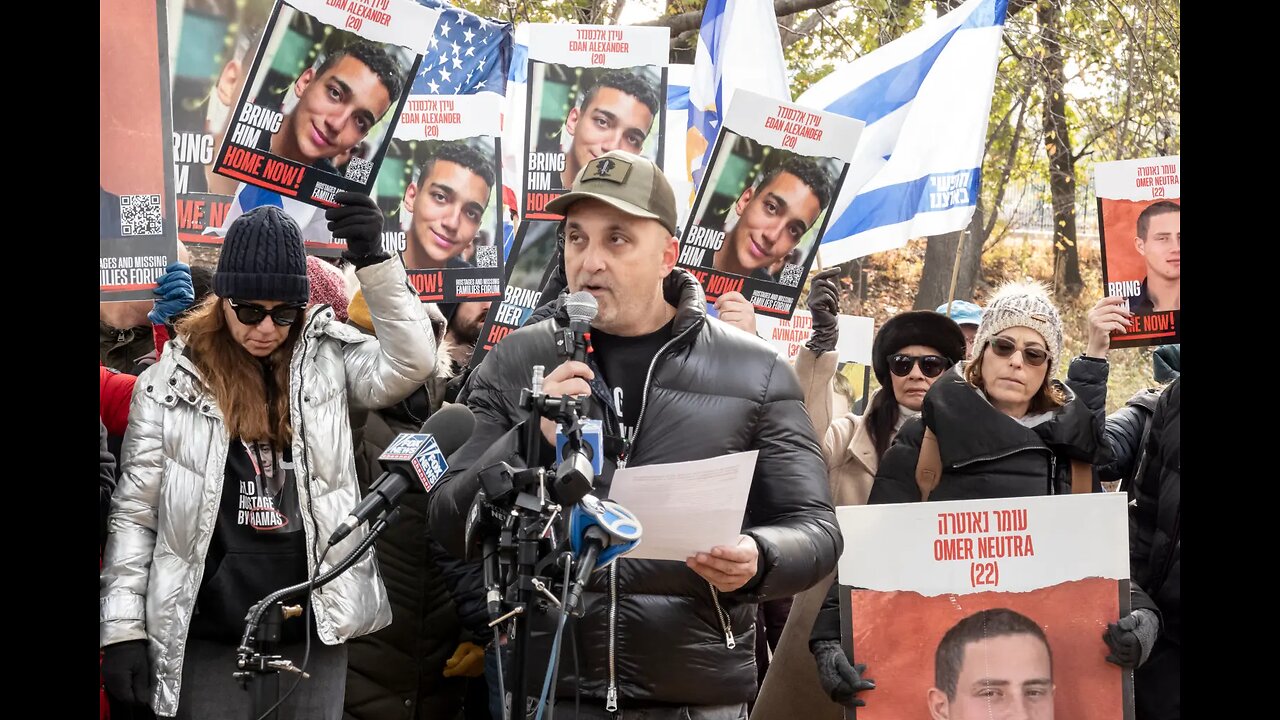 NJ dad of Hamas hostage Edan Alexander takes hope from ‘disturbing’ propaganda video