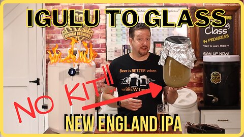 iGulu to Glass - Brewing a New England IPA on the iGulu F1 - BIG CHALLENGES