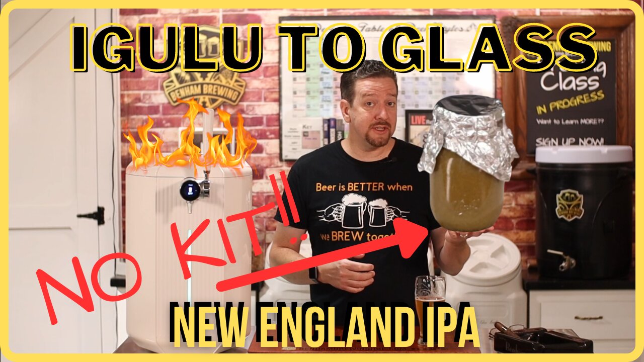 iGulu to Glass - Brewing a New England IPA on the iGulu F1 - BIG CHALLENGES
