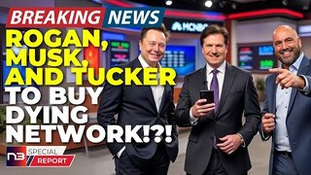 BREAKING: People Can't Believe What Musk, Tucker, And Rogan Might Do To MSNBC Next Month