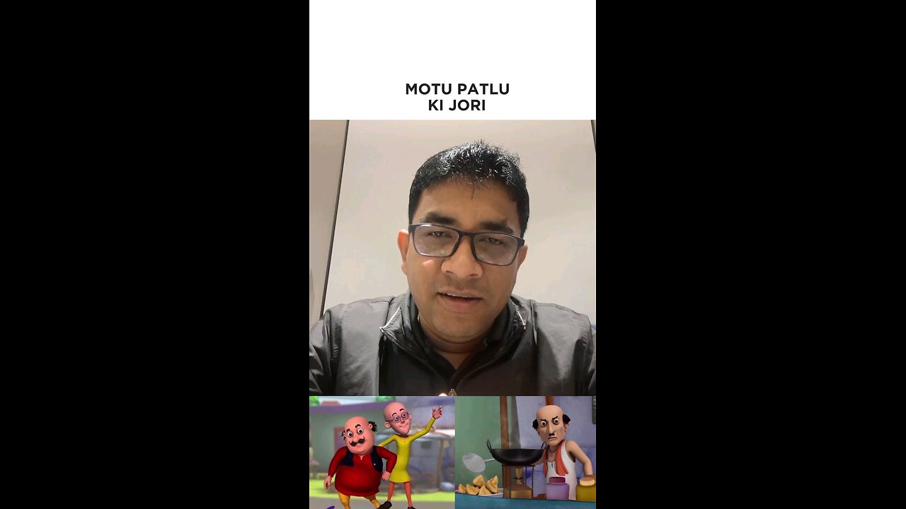 Motu Patlu Ka Kya Scene Hai #realbipuldas #motupatlu #cartoonfun #childhoodmemories #humoralert #fun