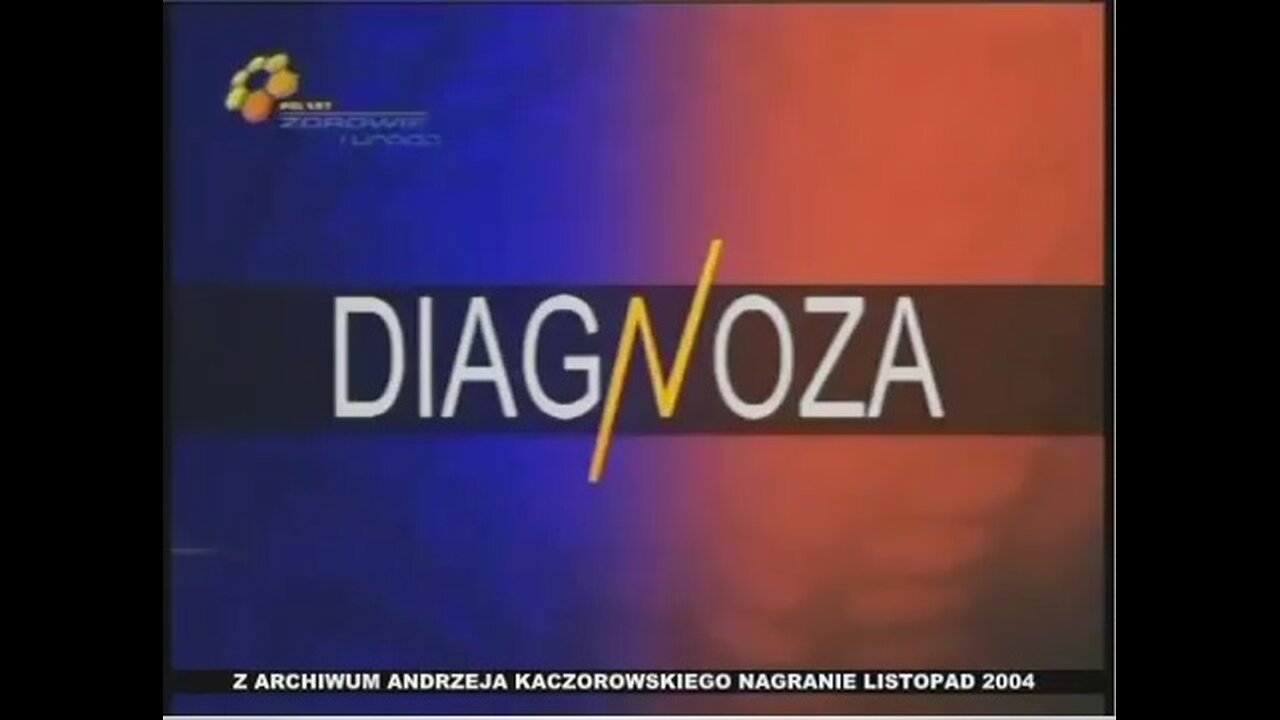 CZŁOWIEK W TRANSIE, PSYCHOMANIPULACJA, HIPNOZA TRANSOWA, POLSAT DIAGNOZA - 2004