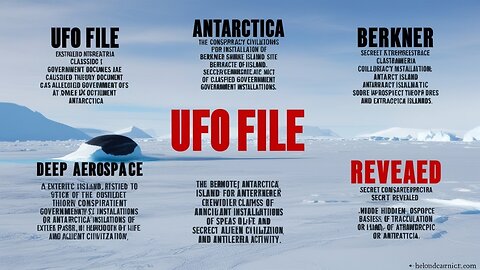 JFK The Final Speech: UFO File Antarctica Deep Aerospace Berkner Secret Revealed