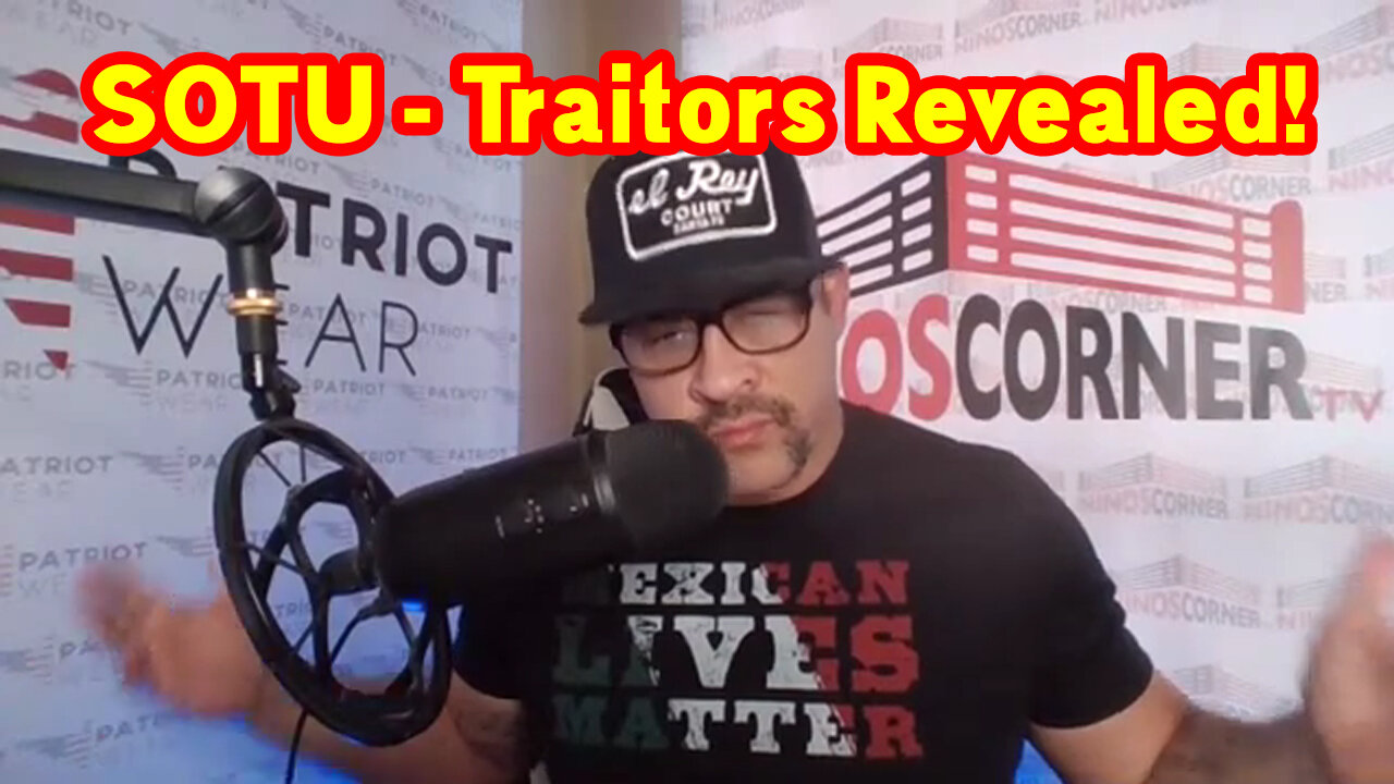 Trump Speaks Out "SOTU - Traitors Revealed" with David Nino