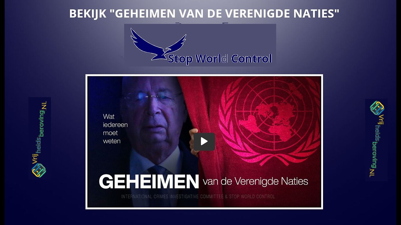 De Verenigde Naties rollen momenteel Agenda 2030 uit, met de beruchte "duurzaamheidsdoelen".