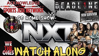 WWE NXT (DEC 3) LIVE STREAM |Eric Bischoff & X-Pac TO APPEAR |Last Chance Qualifying Iron Survivor