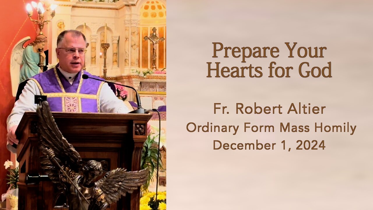 Prepare Your Hearts for God