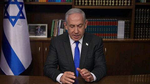 Benjamin Netanyahu in a message to foreign media.