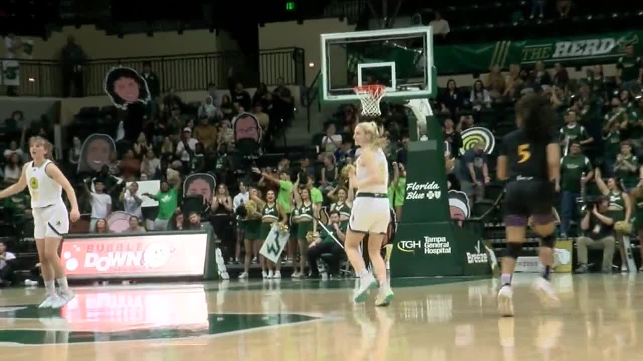 USF Women's Basketball streaks into February