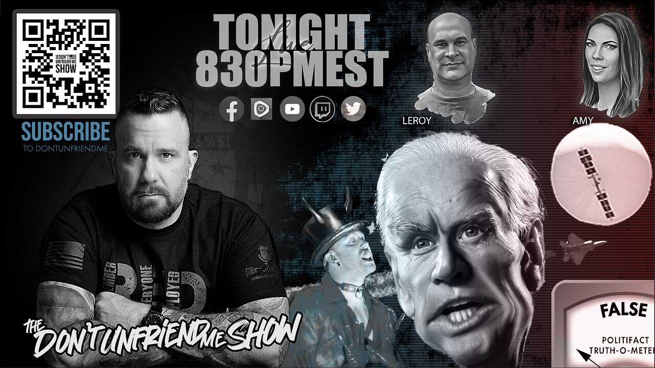 LIVE TONIGHT: Sam Smith goes too far? Biden lies… always. 98 Luftballoons. | 06FEB23