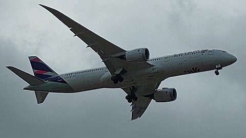 Boeing 787-9 Dreamliner CC-BGQ coming from Guarulhos to Fortaleza