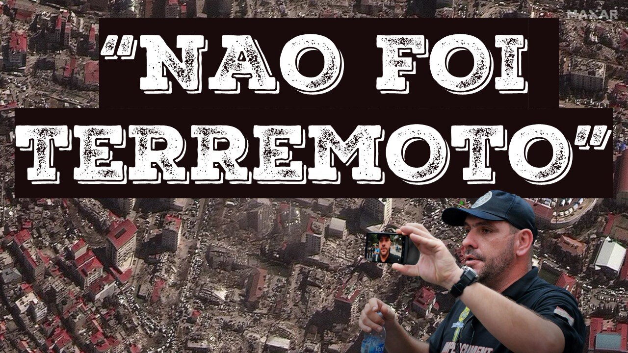 Senadora Romena denuncia "NÃO FOI TERREMOTO NA TURQUIA"