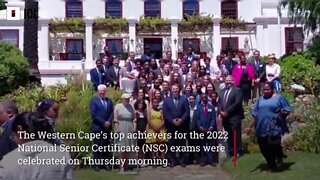 Watch: Western Cape Education Department Celebrate Top Matric Achievers (1)