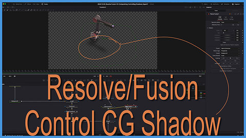 Resolve Fusion CG Compositing Controlling Shadows Breakdown