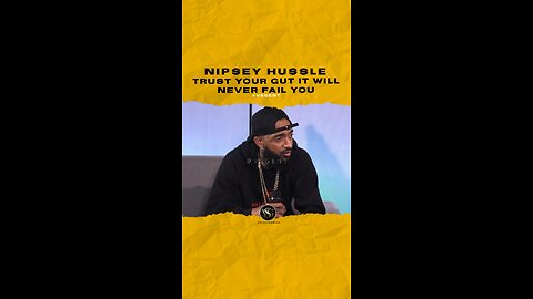 @nipseyhussle I trust my gut and I’m confident I don’t need confirmation from others