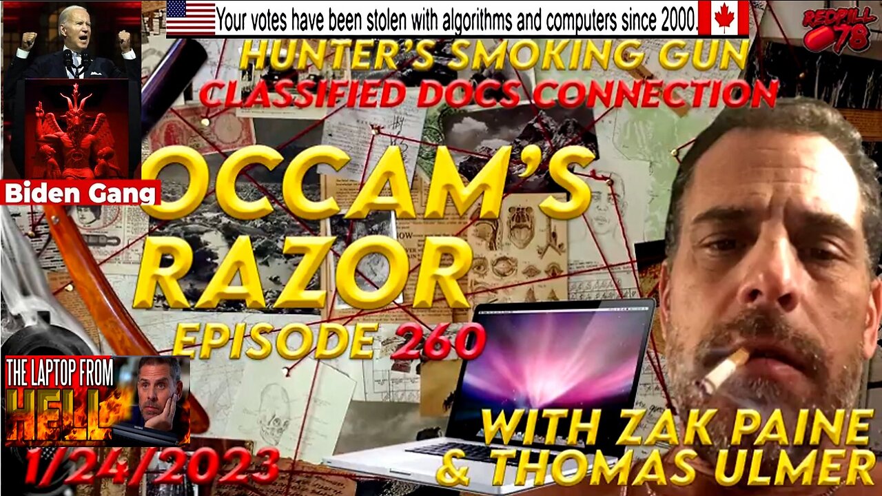 Biden Crime Family Biz Deals Connected To Classified Docs on Occam’s Razor Ep. 260