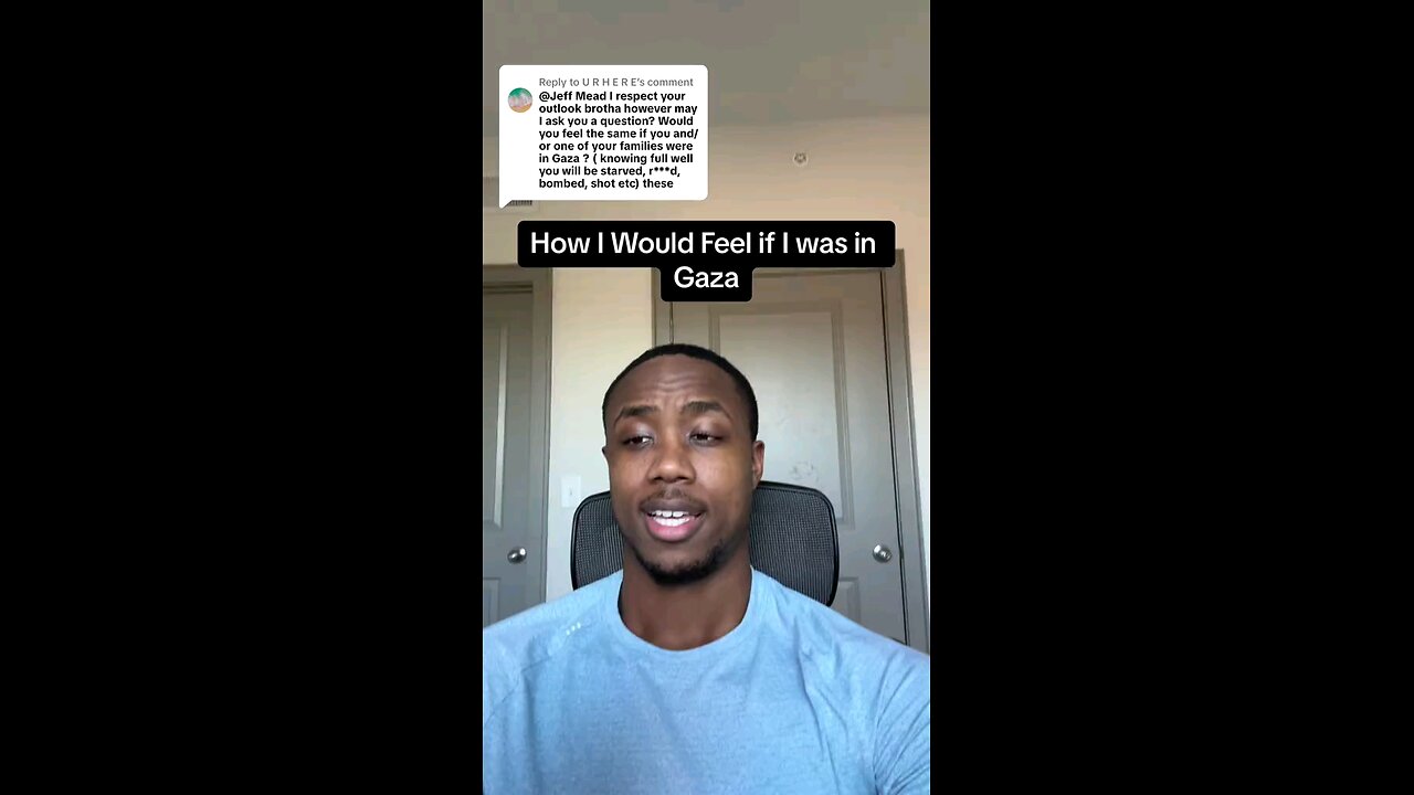 What if YOU were a citizen of Gaza. What would you think or do?