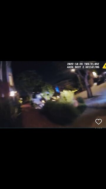 Paul Pelosi police dash cam