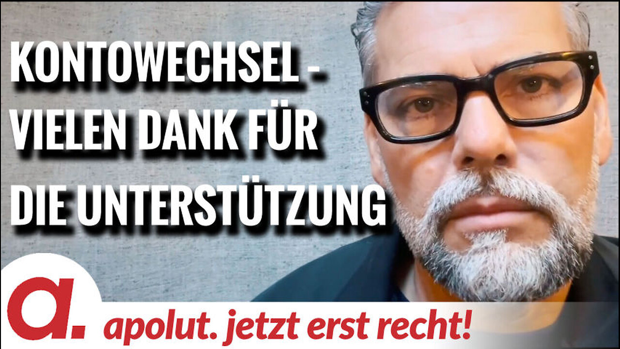 Danke für den Kontowechsel und Ihre finanzielle Unterstützung!