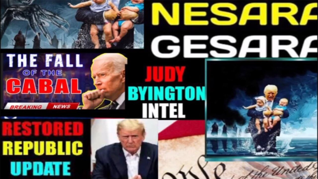 Judy Byington. Restored Republic via a GCR ~ Situation Update 5/9/24 > SG Anon- Q+ White Hats Intel