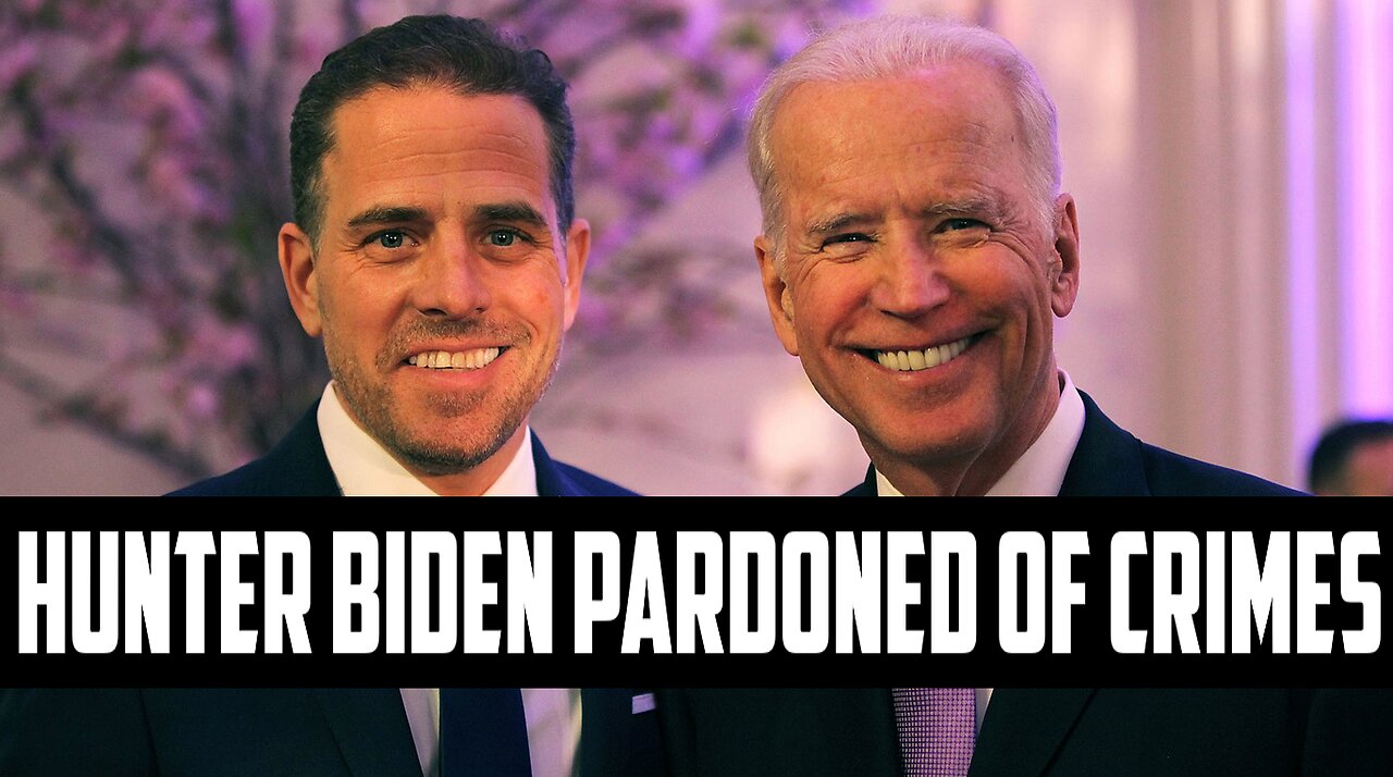 Hunter Biden Pardoned of ALL Crimes - Overturns Gun Conviction