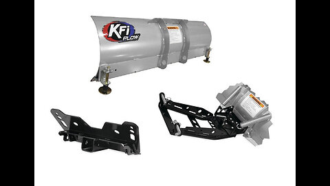 KFI Products 100660 Winch Mount for Polaris RZRRZR-SRZR-4