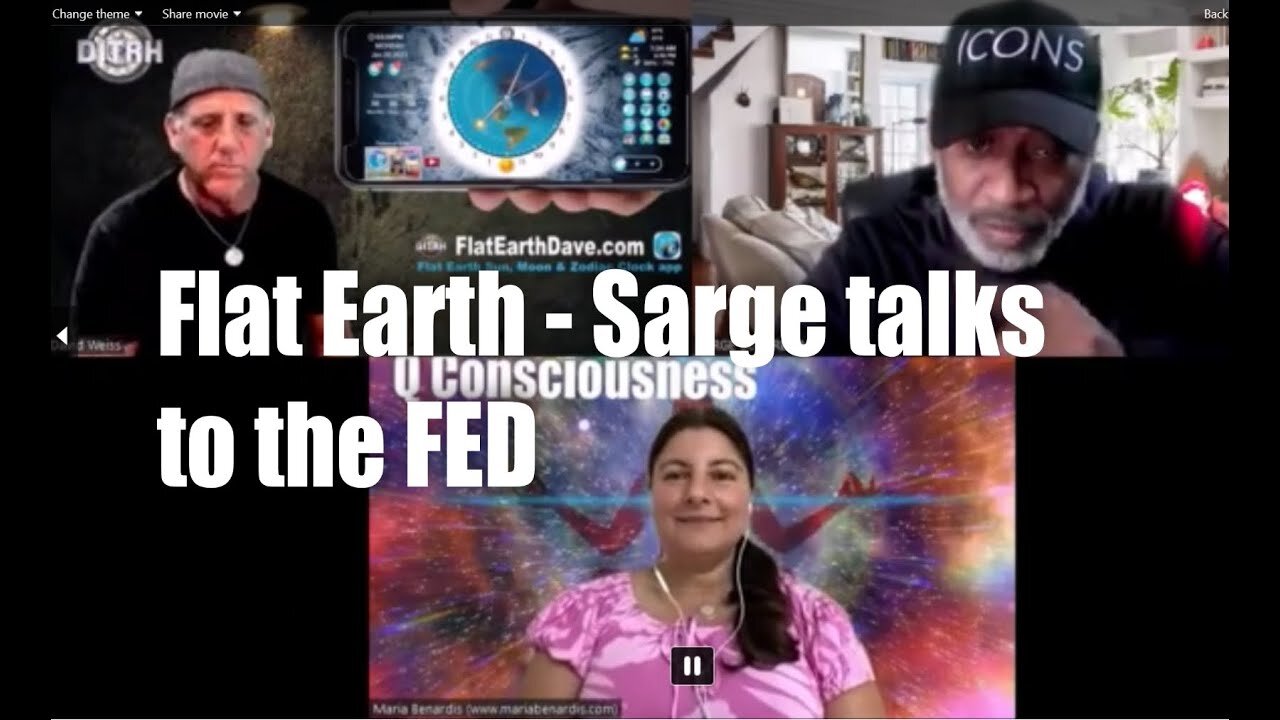 [The Quantum Light Codes Super Channel (BACKUP)] Flat Earth – Sarge Talks to the FED (FULL VIDEO)