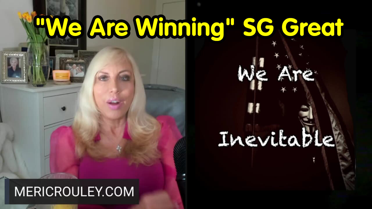 "We Are Winning" SG Anon Great