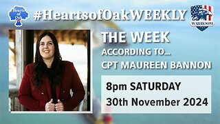 Hearts of Oak: The Week According to … CPT Maureen Bannon