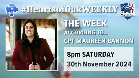 Hearts of Oak: The Week According to … CPT Maureen Bannon