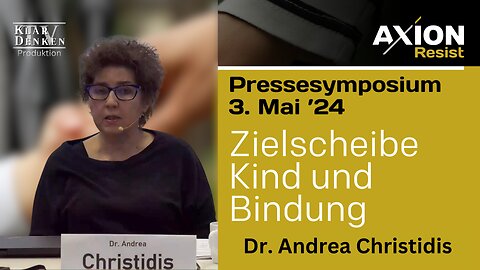 🔵⚡️Rede Dr. Andrea Christidis - #AxionResist - Pressekonferenz #0524