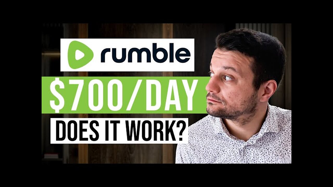 I Tried To Make Money Uploading Videos On Rumble (Honest Review)