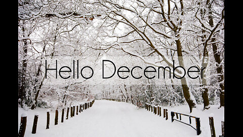 It's December Already!