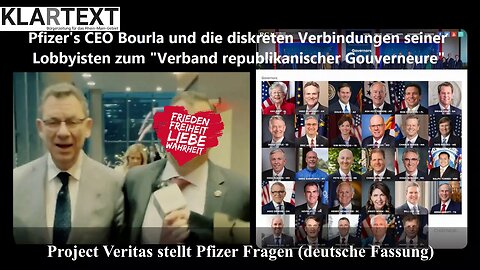 Bürgerjournalisten stellen Pfizer Fragen: Project Veritas bei den "Republikanern" nicht willkommen!