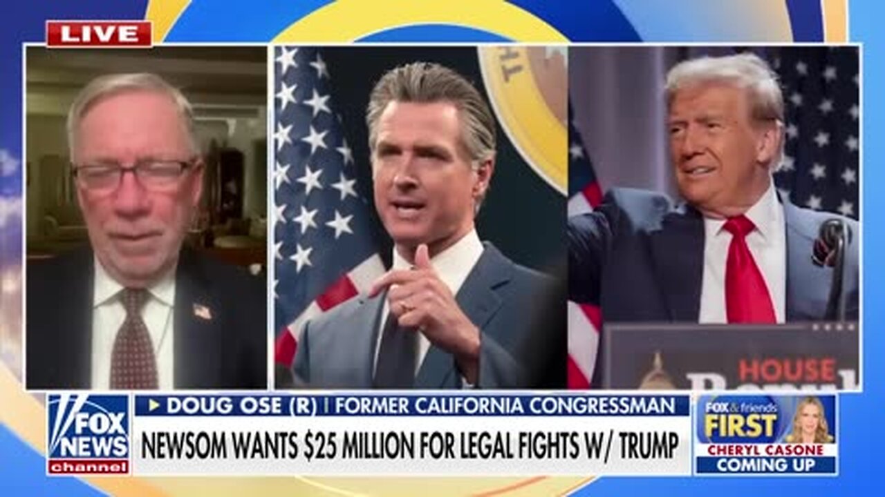 Newsom seeking millions to &apos;Trump-proof&apos; California: &apos;Total waste&apos;