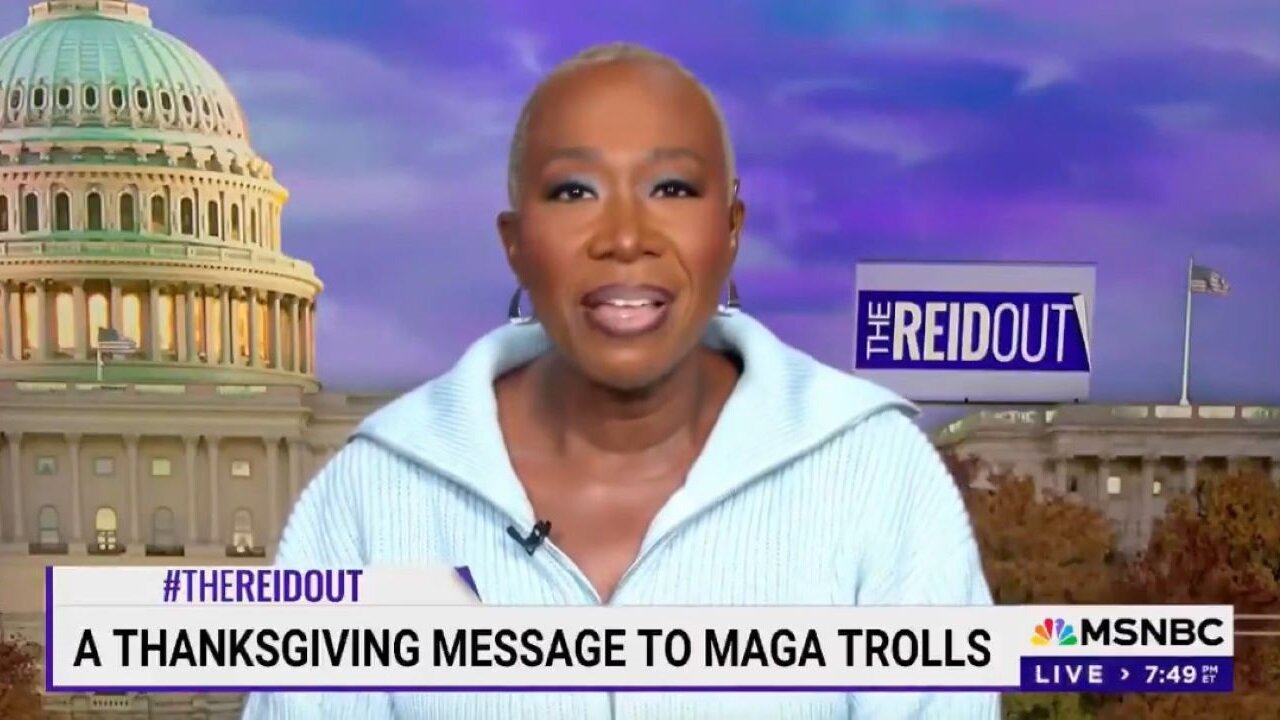 Joy Reid Pushing Division On Thanksgiving: 'Make Your Own Dinner, MAGA'