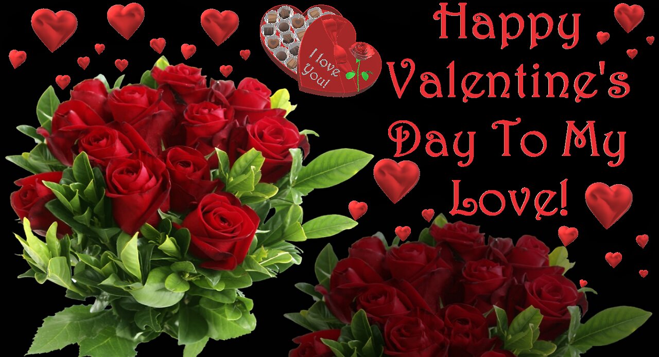 The Association - Never My Love - Happy Valentine's Day - Video card - From Happy Birthday 3D