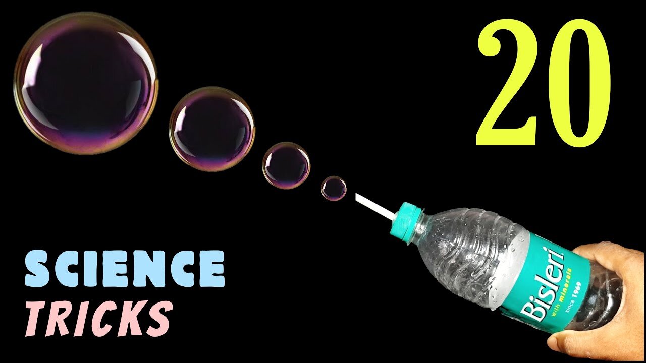 20 AMAZING SCIENCE EXPERIMENTS Compilation At Home