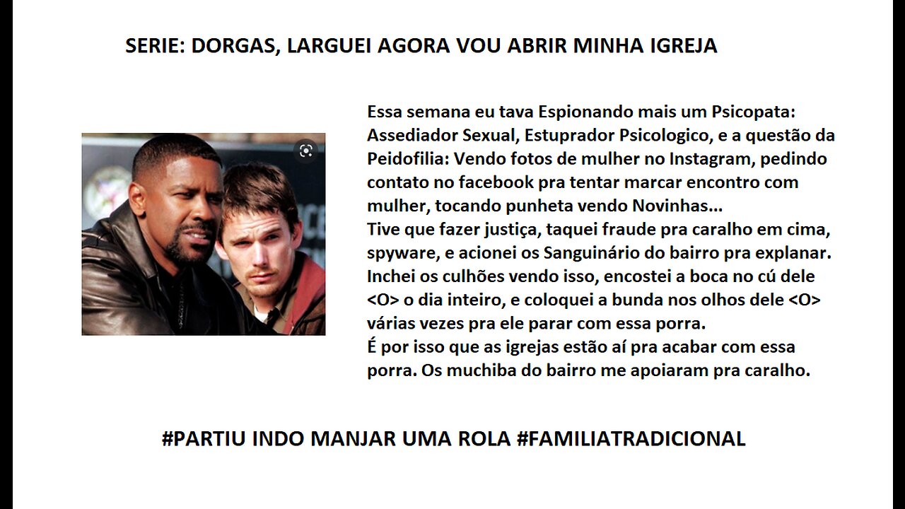 HUMOR A CÚ SEGURANÇA DO BAIRRO 4