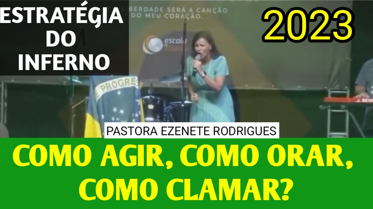 URGENTE: Pastora Ezenete Rodrigues - Escola do Clamor