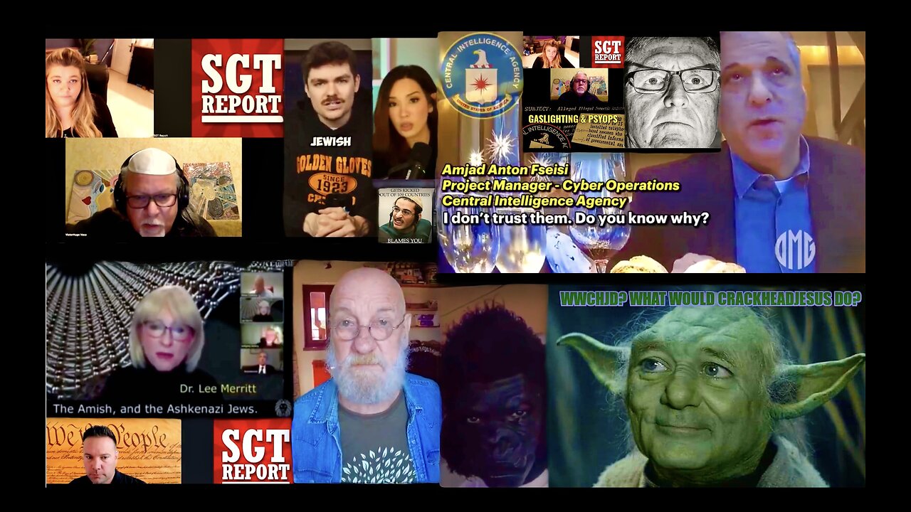 SGT Report Max Igan Nick Fuentes Lauren Chen Doctor Lee Merritt BlackRock Larry Fink Gerald Celente