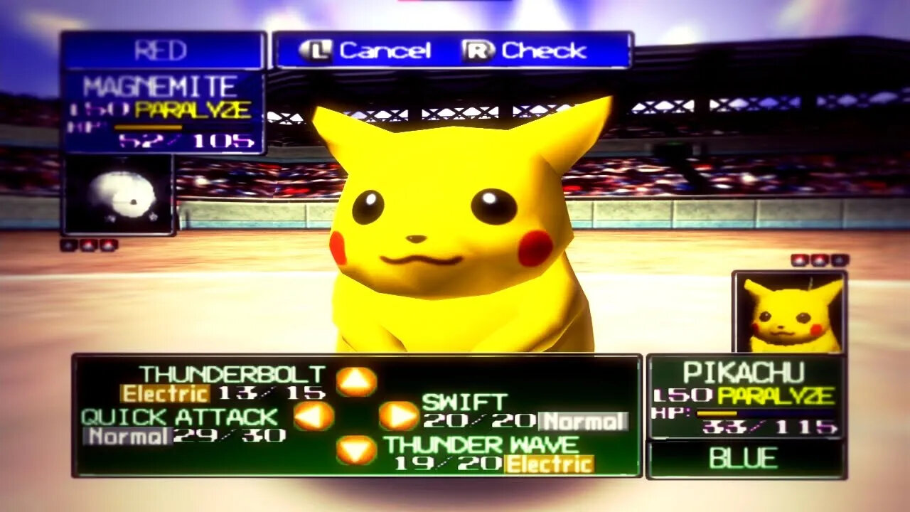 Pokemon Stadium (Project64) Nintendo64 Emulator