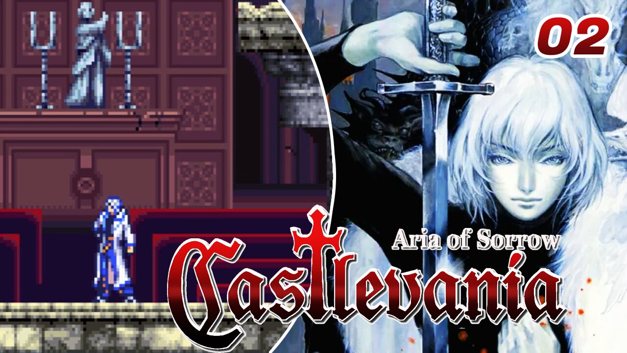 Castlevania: Aria of Sorrow Ep.[02] - Indo mais a fundo no castelo.