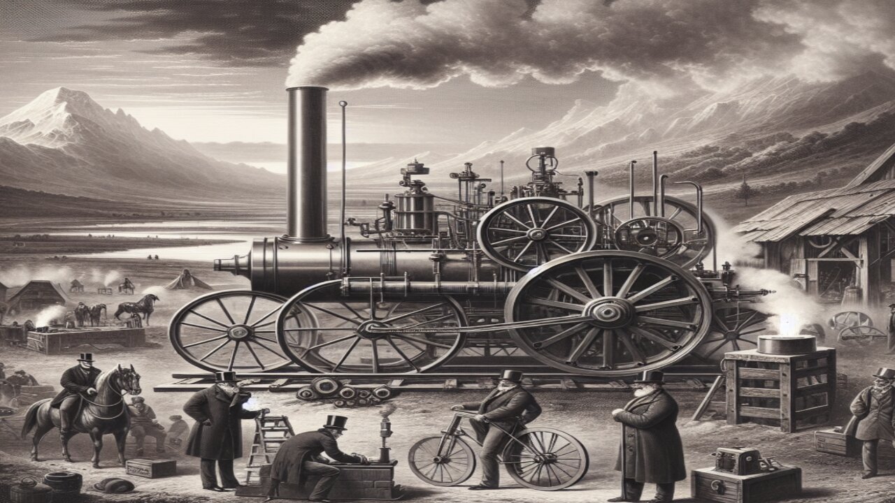 The birth of the steam tractor