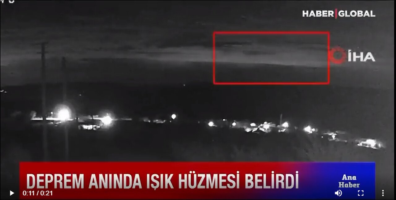 HAARP ENERGY WEAPONS USED ON TURKEY & SYRIA : Turkish news channel had also captured footage of the