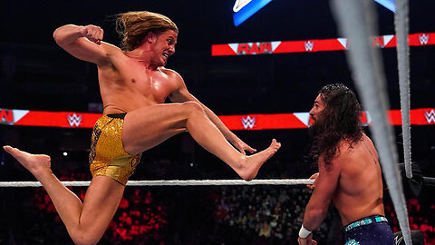 Riddle vs. Seth “Freakin” Rollins: Raw, Feb. 7, 2022 @WWE