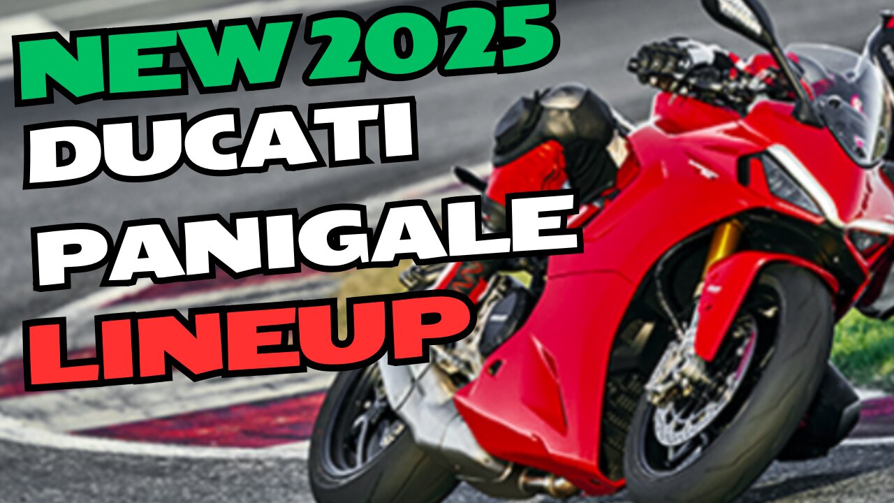 2025 Ducati new panigale and supersport lineup