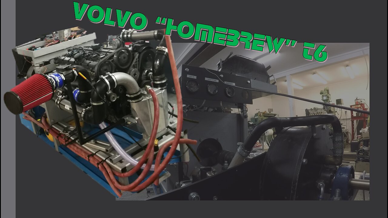 Volvo B6254 Dyno (90mm stroke and turbo )