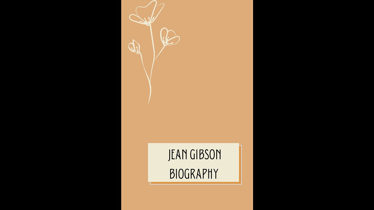 Jean Gibson biography